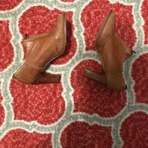 Two pairs of Timberland high heel boots